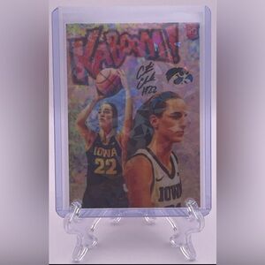 2024 Caitlin Clark Iowa State Cracked Ice College RC Kaboom